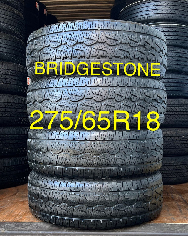  275/65R18 Bridgestone Dueler A/T Revo 3 in Tires & Rims in Mississauga / Peel Region