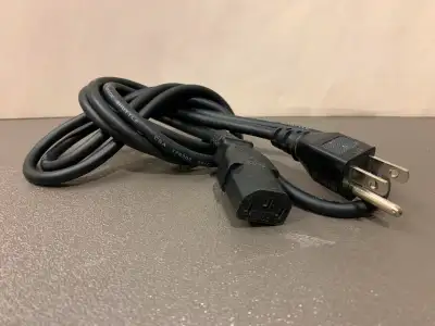 Universal Power Cable for computer, monitor, TV, View more