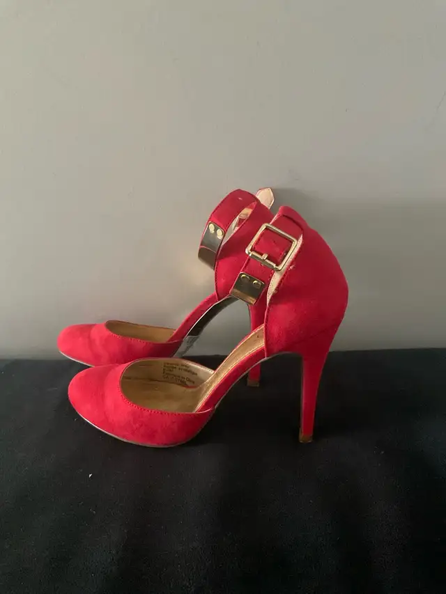 red high heels  in Women's - Shoes in Calgary - Image 3