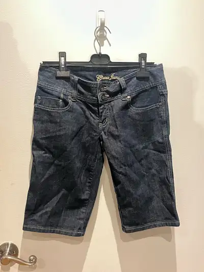 Y2K Guess Low-Rise Cotton Jeans Bermuda Jorts | Women, View more