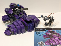 Mega Bloks Halo Covenant Wraith Set #96832, 459 pieces