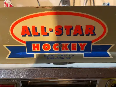 Munro 1950’s Vintage hockey table, View more