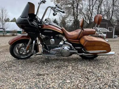 2008 road king CVO Harley 66,000 km many extra’sphone for details