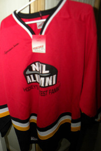 5 Vintage NHL Alumni Lanny McDonald Never Worn XL Jerseys