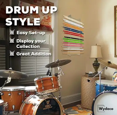 Brand New Qidaco Creek Drumstick Holder Organizer , View more