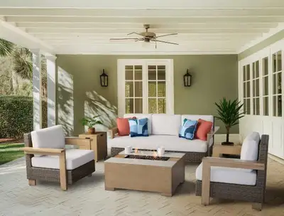 New Firetable Patio Set, View more