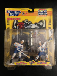 Starting Lineup Wayne Gretzky & Mark Messier Action Figure Set