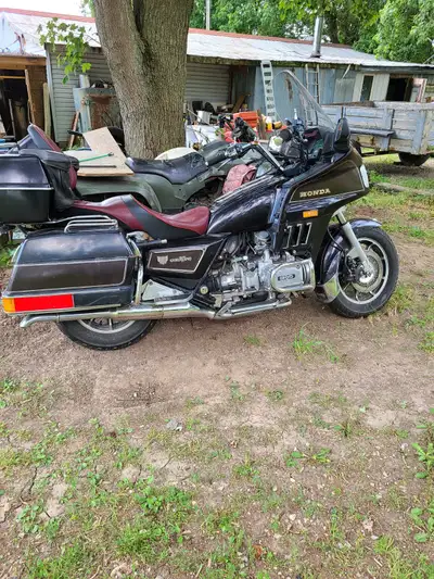 For Sale: 1984 Honda Goldwing 1200. $1000.00 as is. Running good, plated and ins. Can take for test...