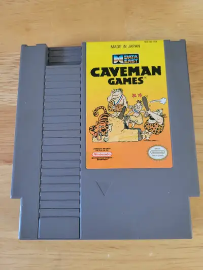 Caveman Games For Nintendo NES 1990 Cartridge Only, View more
