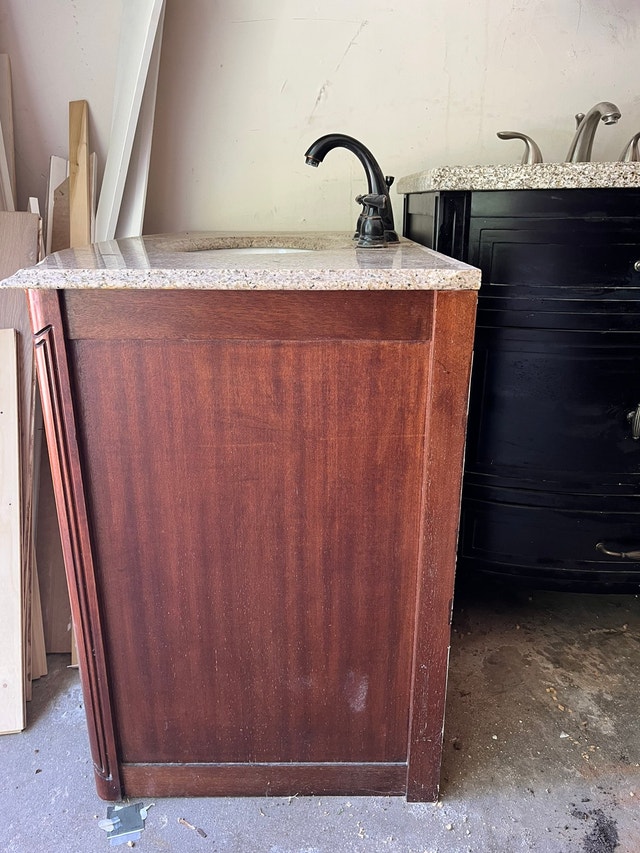 Two Complete Vanities Plumbing, Sinks, Toilets & Showers London