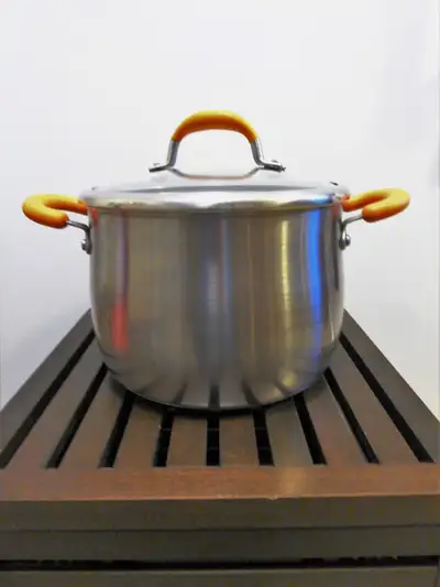 Stainless Steel Stock Pot-Like New, View more