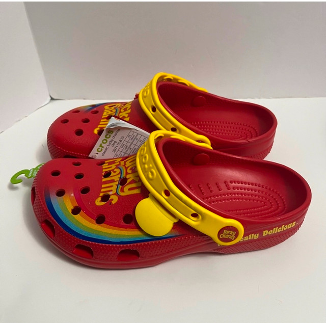 Crocs Unisex-Adult women size 7 & men size 5 Classic Lucky Charm in Women's - Shoes in St. Catharines