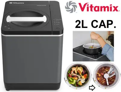 Vitamix 068051 FoodCycler FC-50, 2L Capacity, Grey, View more