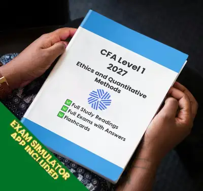 CFA Level 1 2027 Book 1 Ethics & Quant Methods Textbook, View more