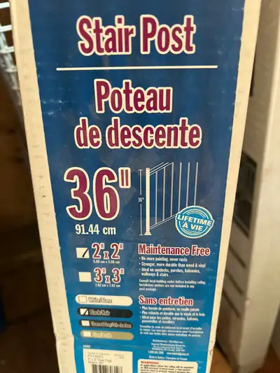 36 inch Stair Post, View more