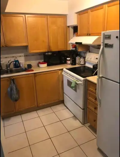 1 bedroom sharing for rent basement