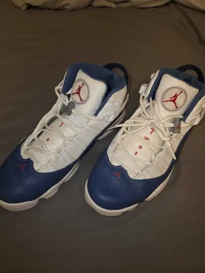 Air Jordan 12 White Blue Red – Men’s Size 12.5 – Style 322992-14, View more