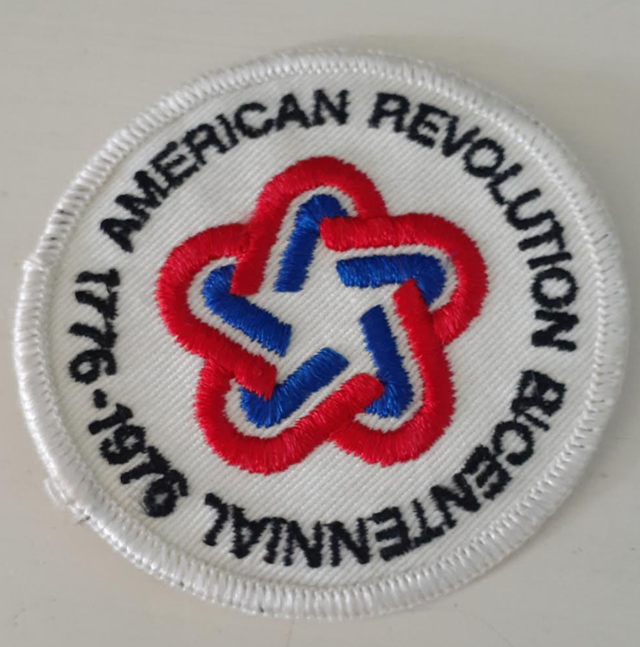 Vintage American Revolution Bicentennial sew on Patch64722634977923120
