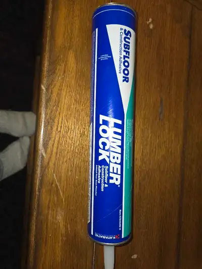 I'm selling a Lumber Lock Subfloor and Construction Adhesive. This tube is designed for heavy-duty f...