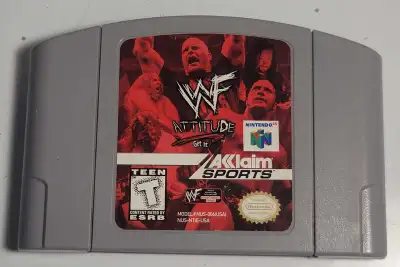 WWF Attitude Nintendo 64, View more
