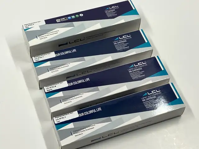 LCL Ink Cartridges for HP 970XL-Black 971XL-Cyan/Magenta/Yellow in Printers, Scanners & Fax in Edmonton - Image 11