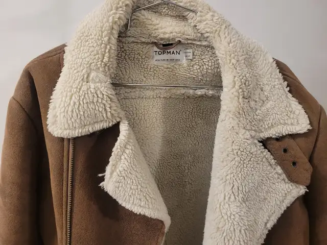 Shearling jacket topman in Men's in City of Toronto - Image 3