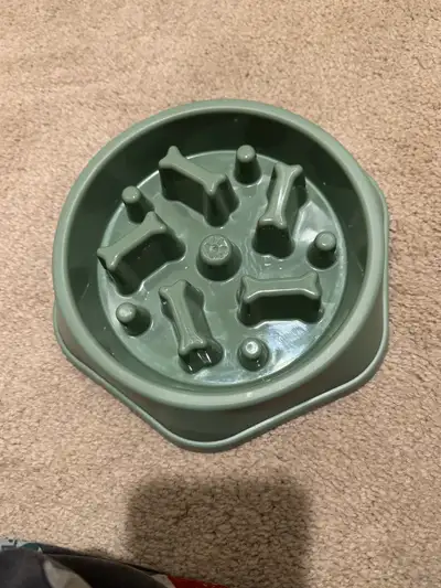 Slow Feeding Dish. Pick up only. No holds. $10. Price is not negotiable. Cash only, e-transfers not...