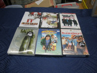 Lot de 6 Film DVD 2 Horreur + 2 Comédie + 2 Action (Anglais) 15$