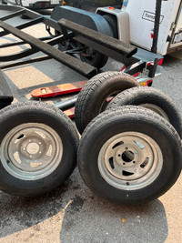 Trailer Tires with Rims