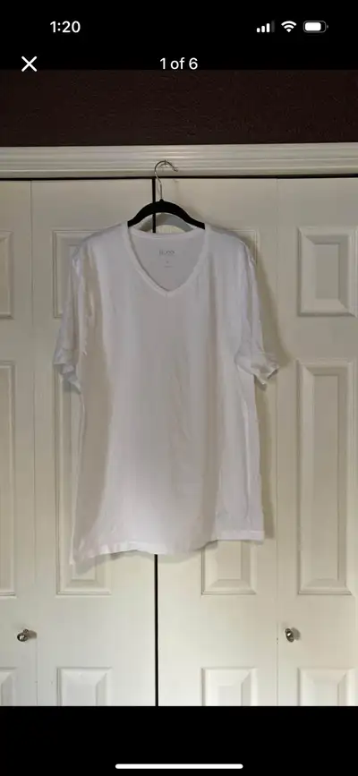 Hugo Boss V-neck Tee Shirt, View more