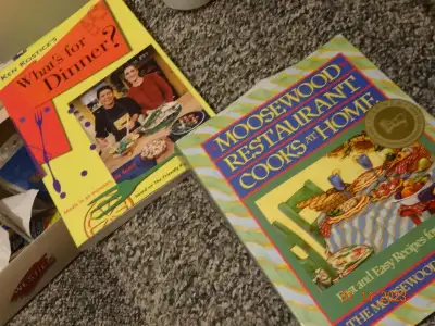 Cookbook, Ken Kosticks What's for Dinner, Moosewood Cookbk, View more