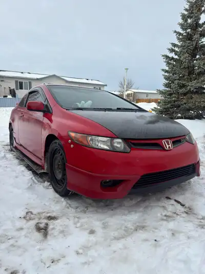 has roughly 180k on k20z3 engine and 296k on body engine was swapped by previous owner, 5800$ OBO or...