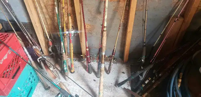 Choice fishing rod baitcaster TROLLING  spinning  CASTER fly in Fishing, Camping & Outdoors in Ottawa - Image 6