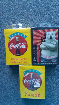 3 Jeu de cartes Neuf COCA COLA 3 New COCA COLA card game