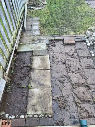 Assortment of pavers, View more