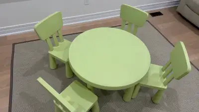 IKEA Mammut Children table and chairs, View more