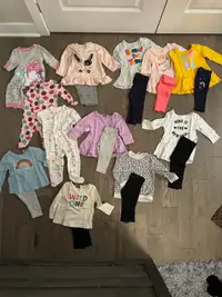 Baby girl 6-12m sets / vêtements 6-12 m bébé fille