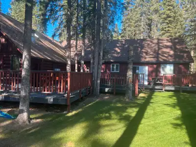 Log cabin for rental weekends and such
