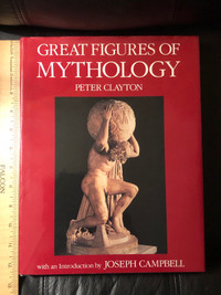  Great figures of mythology hardcover coffee table book
