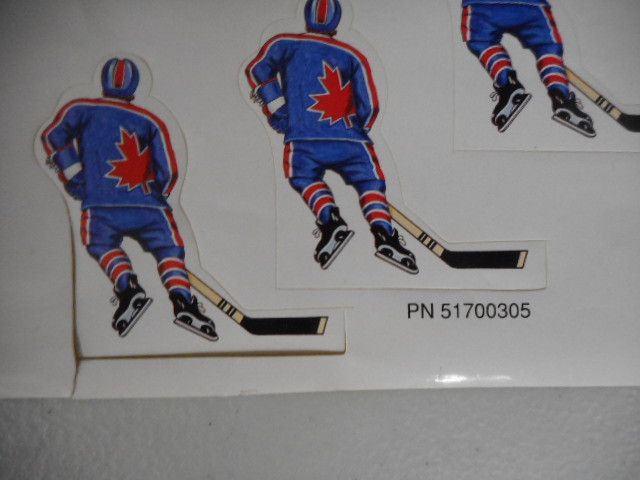 Coleco Irwin Pro Stars All Star Table Hockey Decal Team Canada dans Art et objets de collection  à Thetford Mines - Image 4