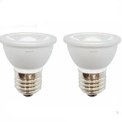 Anyray 2-LED HALOGEN 5W Light Bulbs E27 HR 16 450LM 120V Warm W, View more