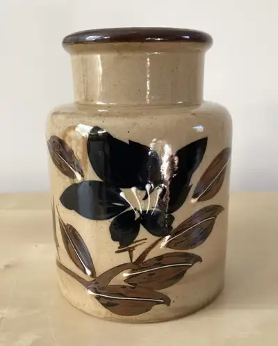 OTAGIRI Style Pottery Ceramic Crock Vase Utensil Holder, View more