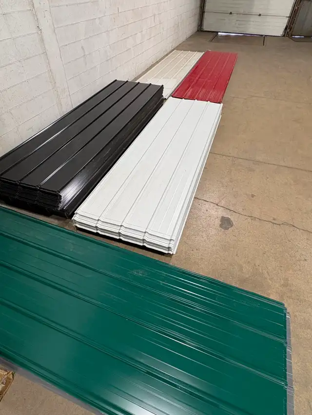 STEEL ROOFING SHEETS 10FT AND 13FT  - VARIOUS COLORS in Roofing in Edmonton - Image 3