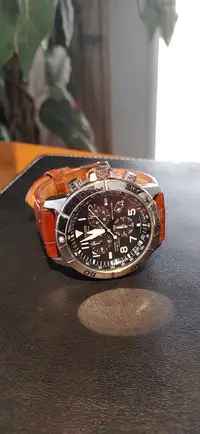 Men's Citizen Eco-Drive Titanium chronograph watch