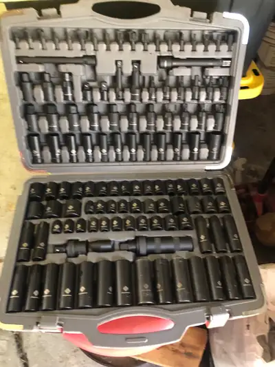 impact socket set 3/8  &  1/2 inch, View more