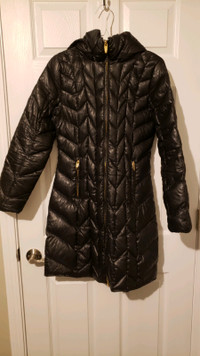Via spiga Black Puffer Fall Coat Ladies Size XS