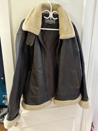 Men’s Bomber Jacket / Leather Lge