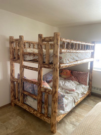 Double bunk bed solid brand new 
