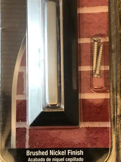 NEW Nickel Lighted Wired Doorbell - $20, View more