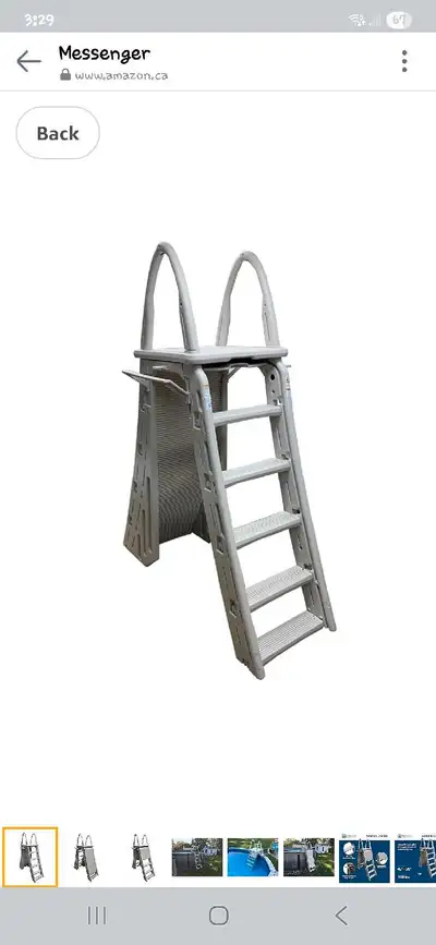 pool stairs ladder, View more